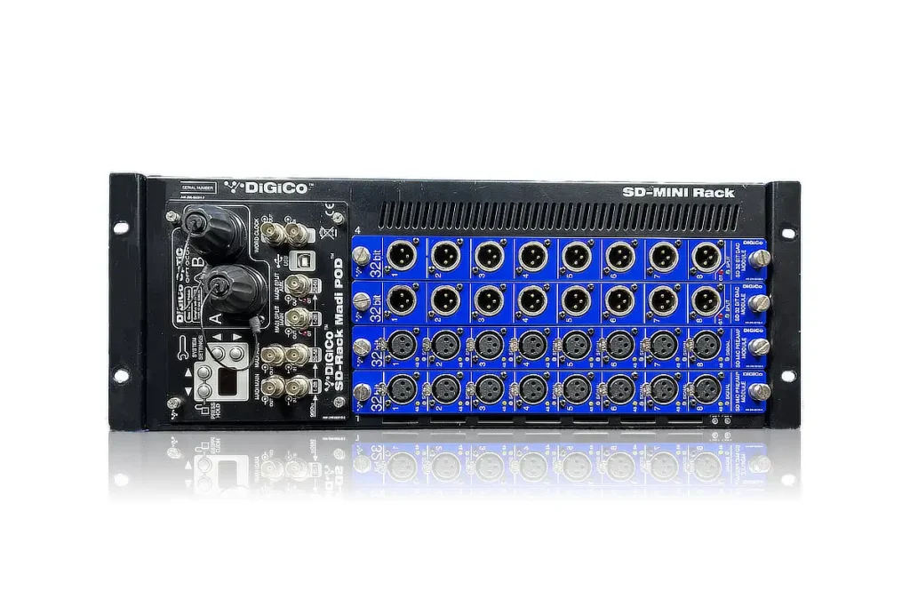 DiGiCo SD Mini rack available for rental or purchase