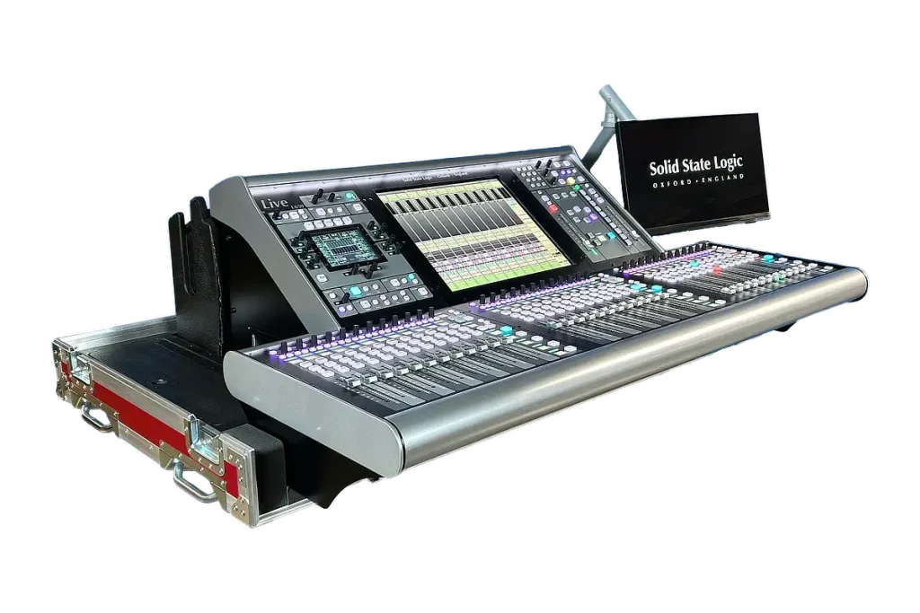 SSL Live L650 digital mixing console available for rental or purchase