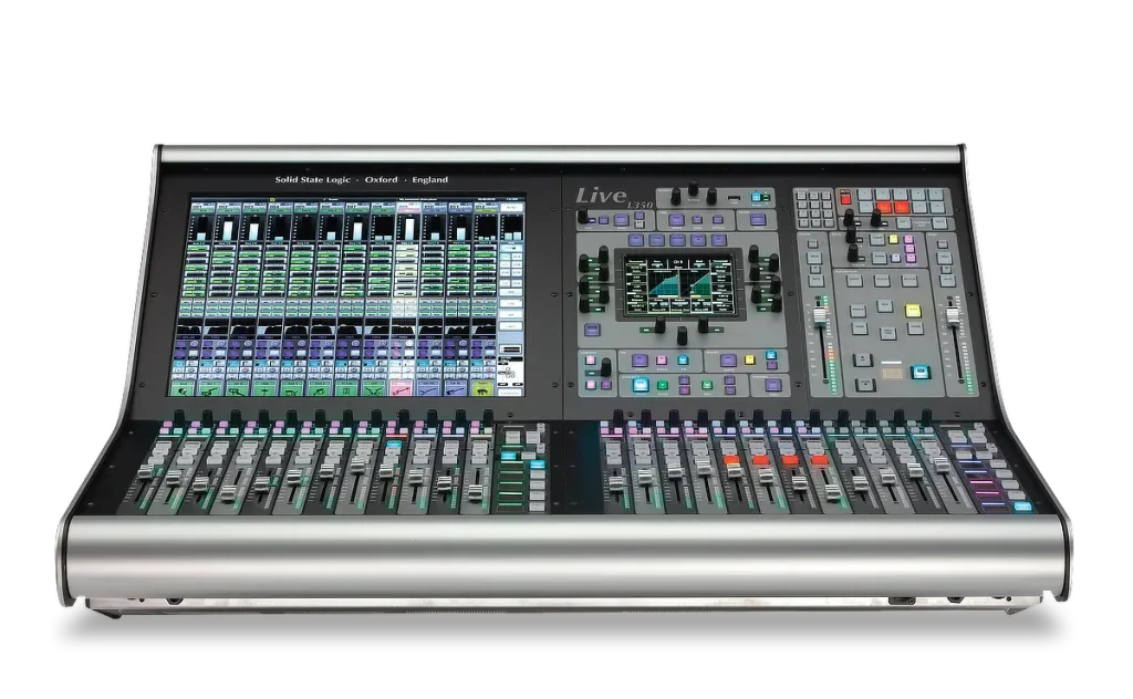 SSL Live L350 digital mixing console available for rental or purchase
